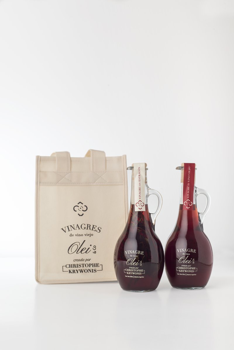 Dúo de Vinagres de Vino Viejo Olei & Co.